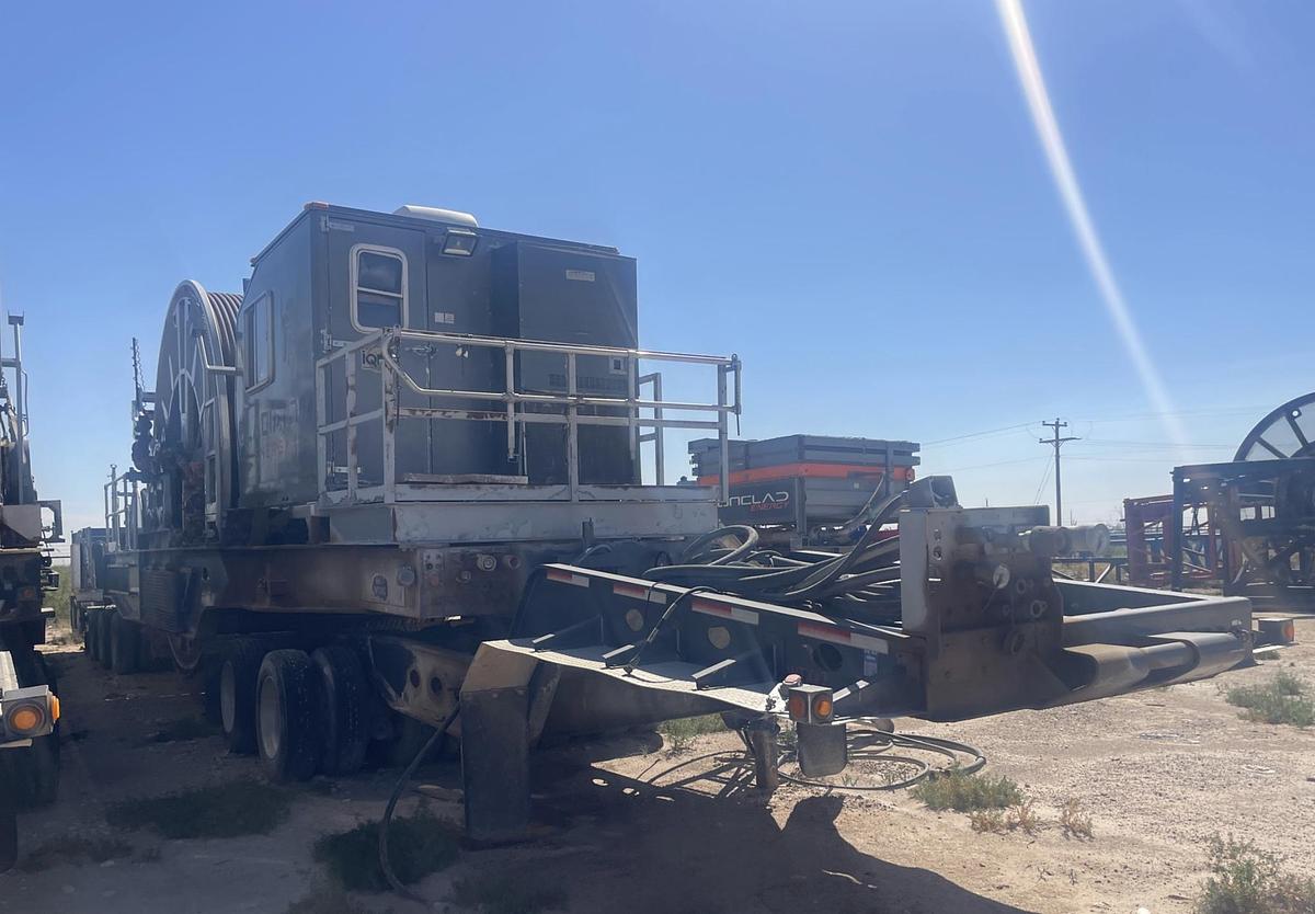 Used 2013 Peerless Limited Coil Tubing Reel Trailer
