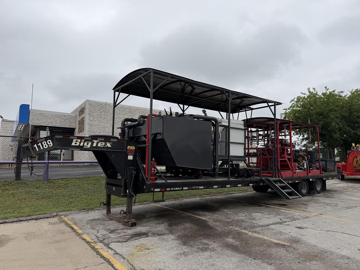 Used 2018 Nov Rolligon Chemical Mixing Unit Big Tex