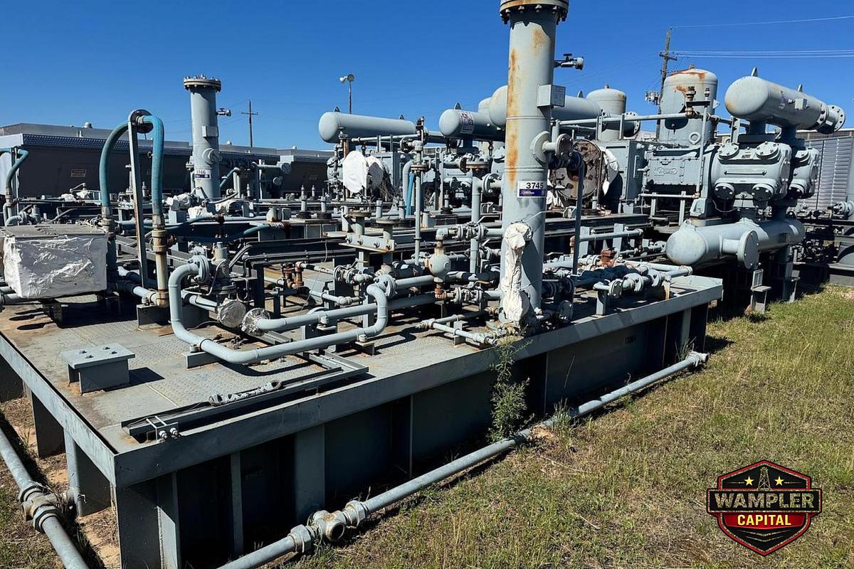 Used 2014 Ariel JGC 4 Natural Gas Compressor Skid Package (NEW/SLURPUS)