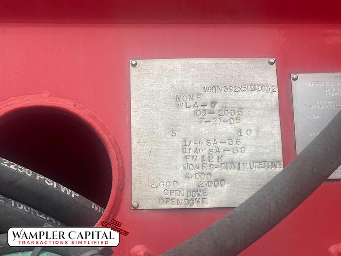 Used 2005 Gel Slurry Trailer