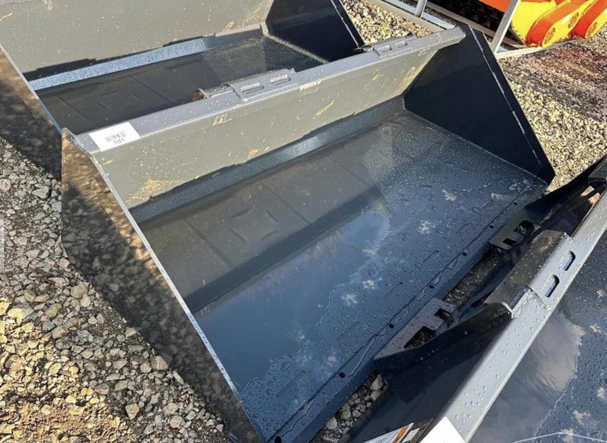 Used 2025 Wolverine TDB-11-78W Track Duty Bucket Skid Steer Attachment (UNUSED)