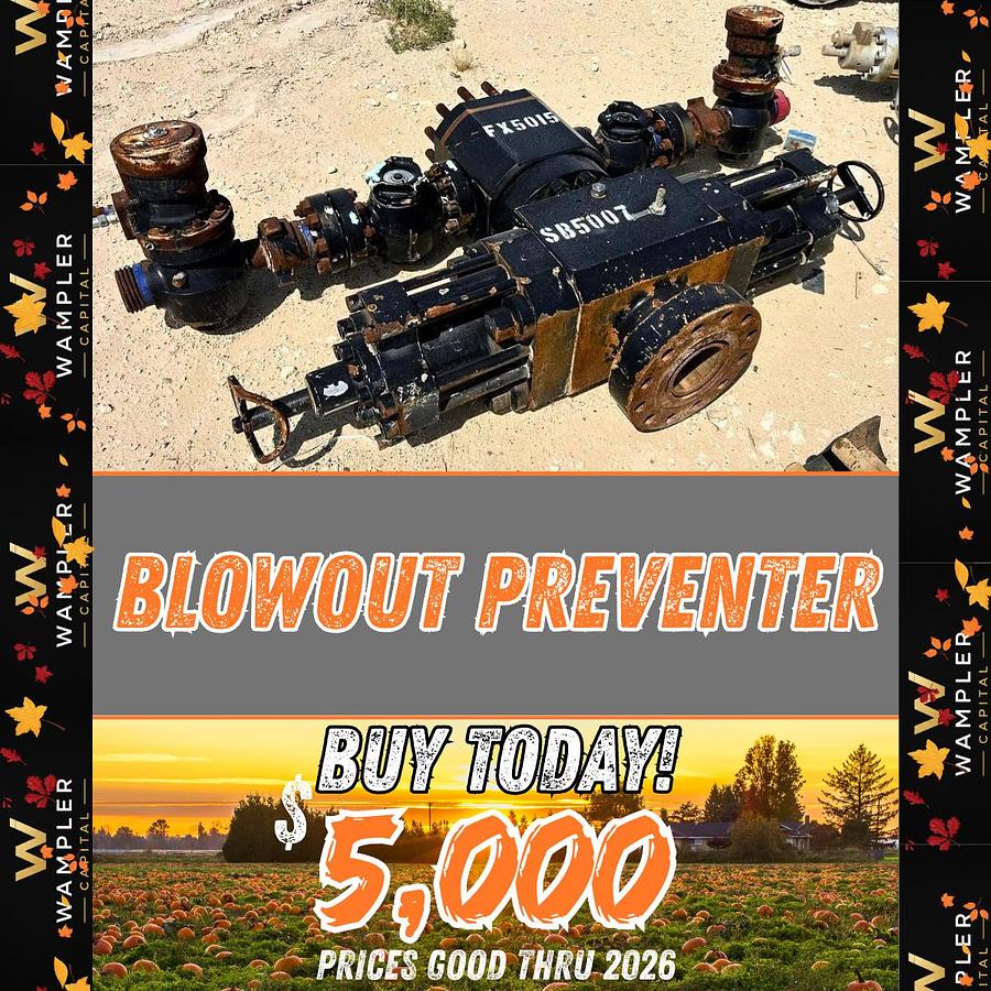 Used Blowout Preventer