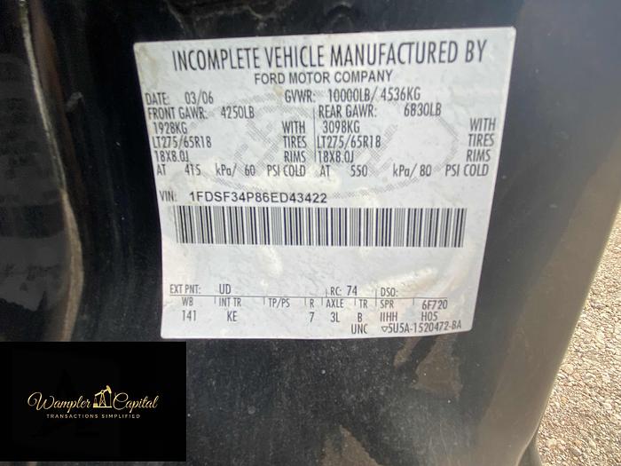 Used 2006 Ford F-350 Utility Truck