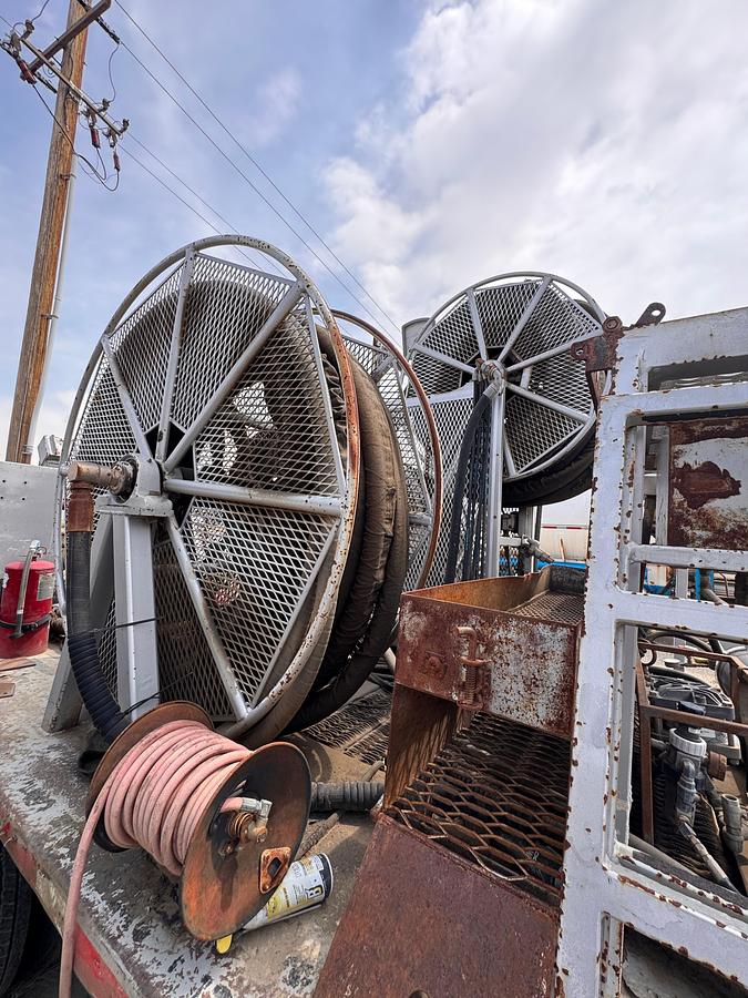 Used 2007 NOV HydraRig Coil Tubing Tri-Axle Trailer