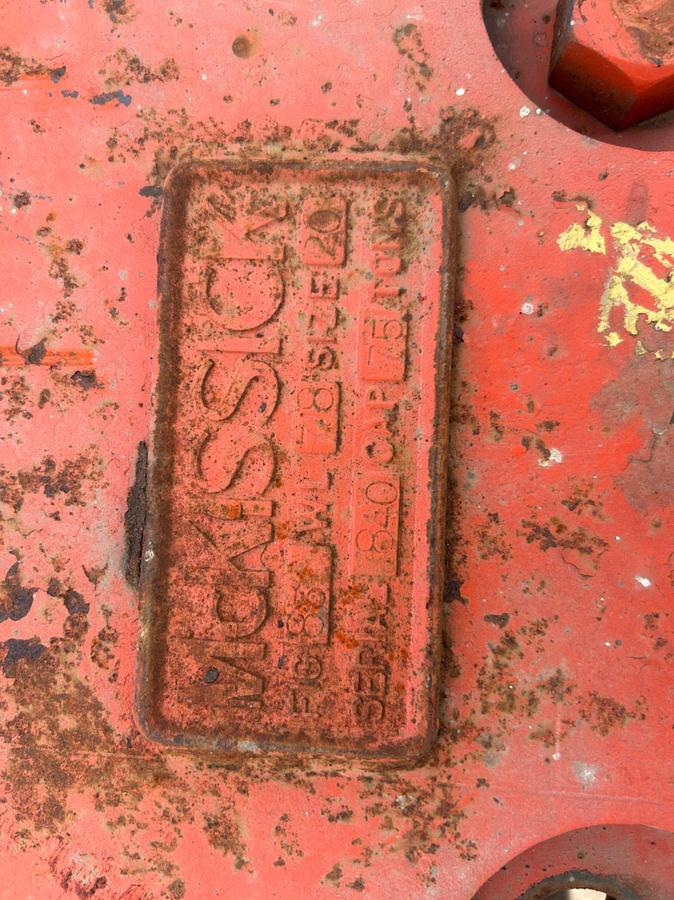 Used McKissick 75 Ton 3 Sheave Traveling Block