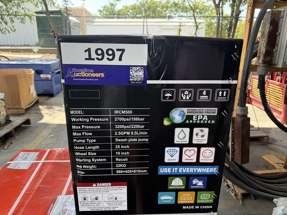 Used 2026 IRCM500 Pressure Washer (UNUSED)