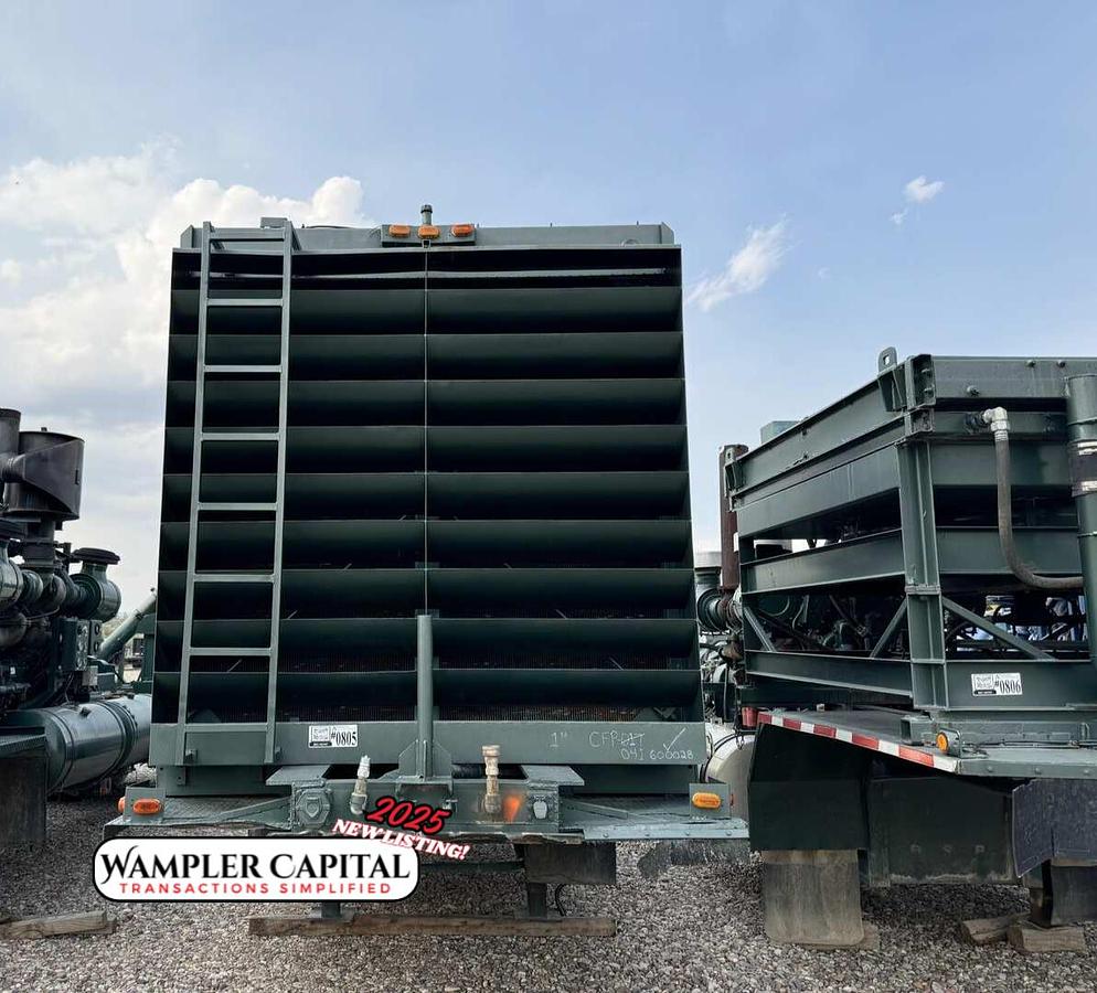 Used Detroit 12V92TT Frac Pump Trailer