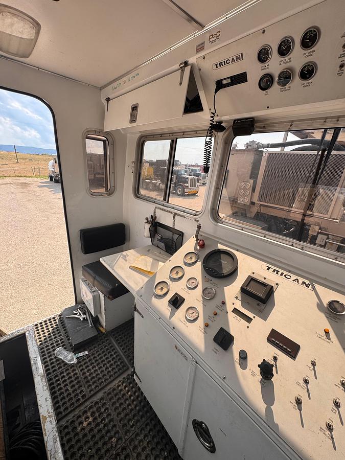 Used 2006 Aspen 42ft Tri-Axle Drop Deck Non-Fired Nitrogen Pumping Trailer