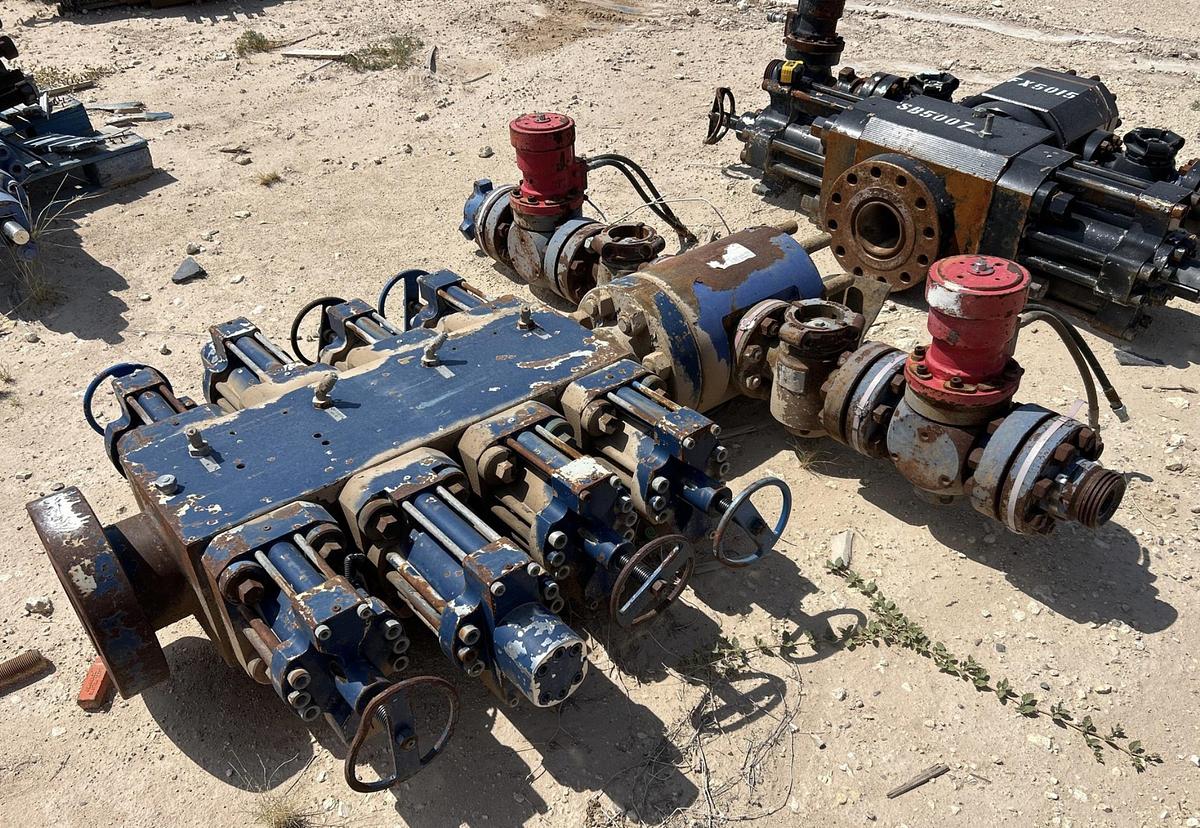 Used Quad Blowout Preventer