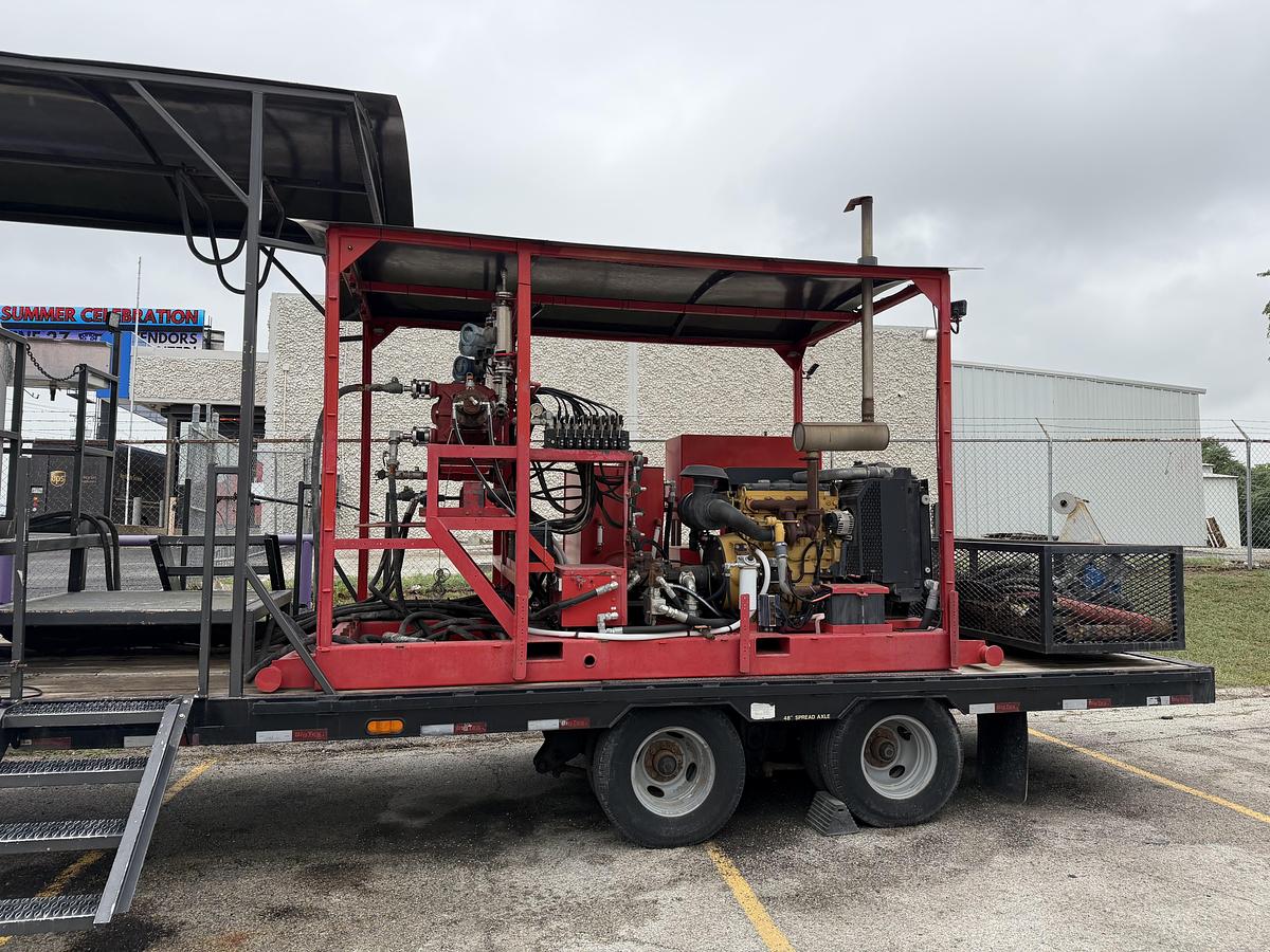 Used 2018 Nov Rolligon Chemical Mixing Unit Big Tex