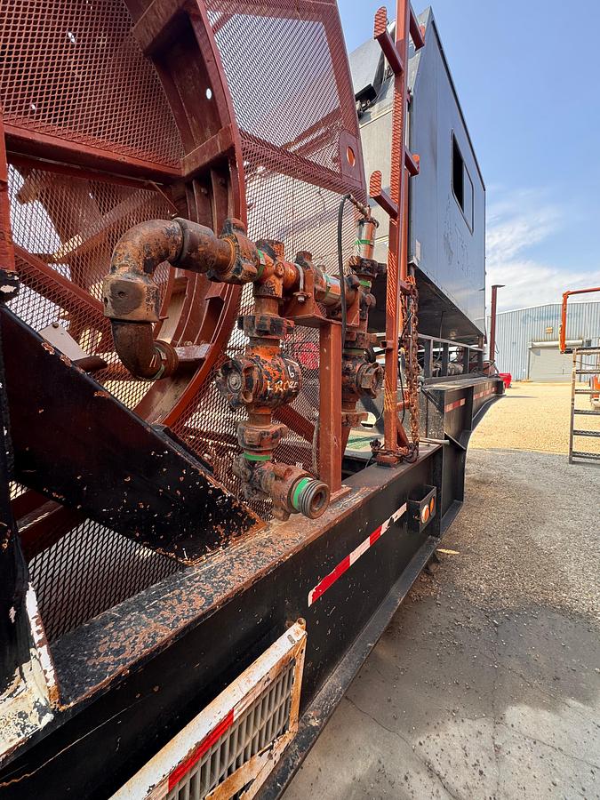 Used 2010 Stewart & Stevenson 4-Axle Coil Tubing Trailer - S&S 80k Injector Head - NICE!
