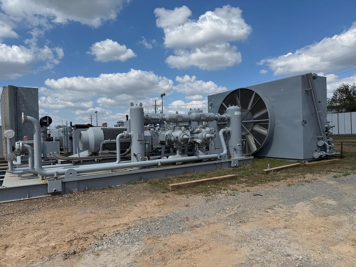 Used 2022 Ariel JGK 4 Natural Gas Compressor Package, Skidded