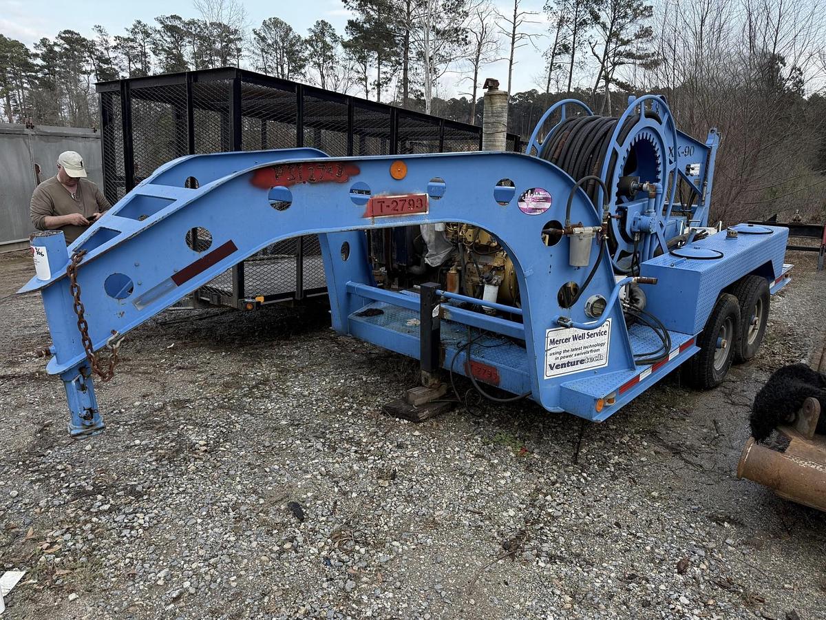 Used 2013 Venturetech XK-90 Gooseneck Trailer