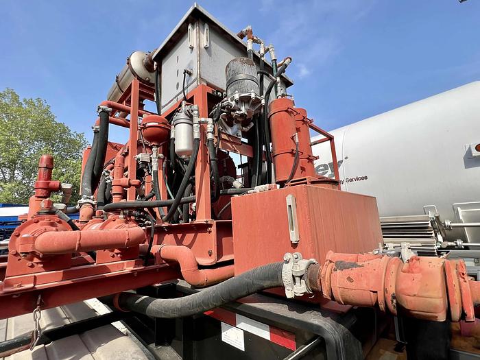 Used 2007 Lufkin PMDF Nitrogen Pump Trailer, Detroit Series 60 Diesel