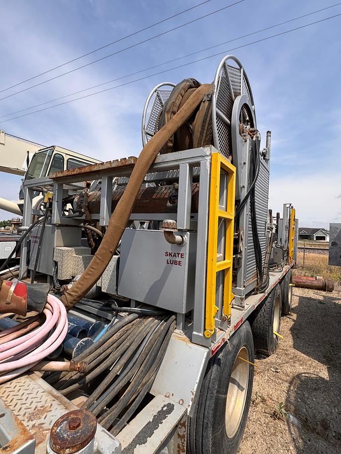 Used 2008 NOV HydraRig Coil Tubing Support Trailer - BOP Remote Control - Hose Reels