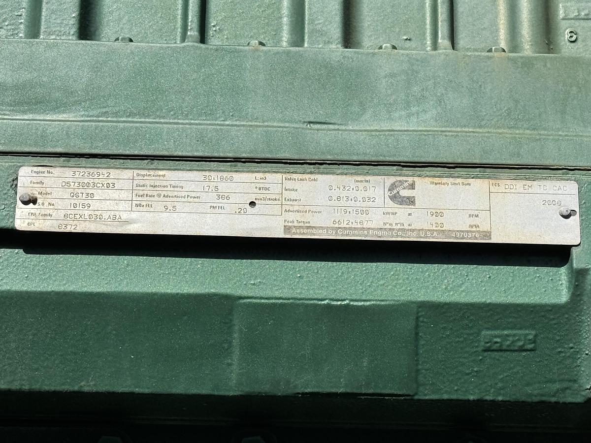 Used 2008 Mack High-Pressure Frac Pump Truck - GU813