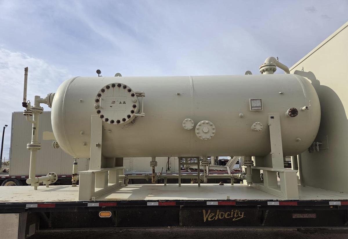 Used 72'' X 18' 750 PSI TRL MTD Test Separator Trailer