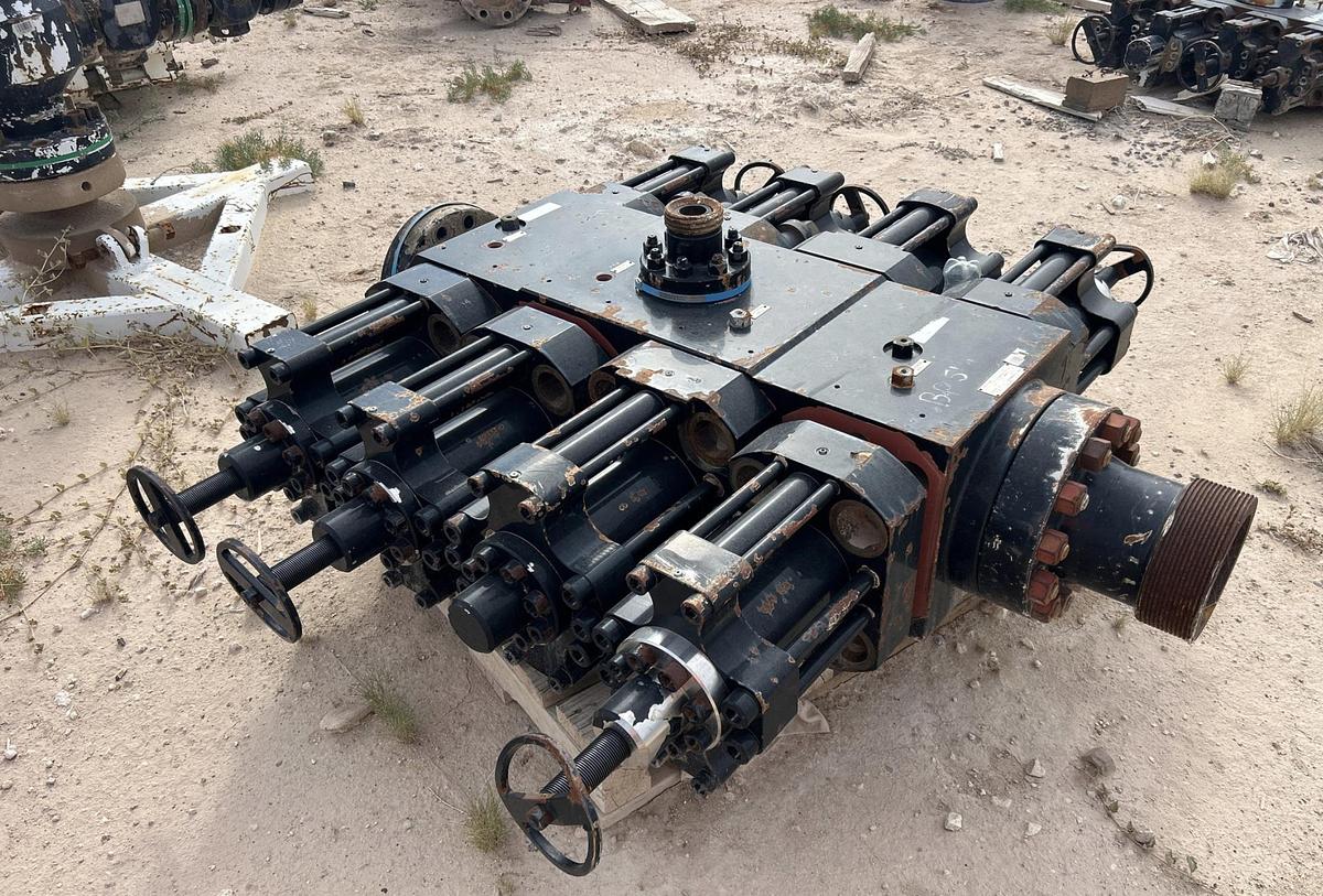 Used 10000 psi Quad Blowout Preventer