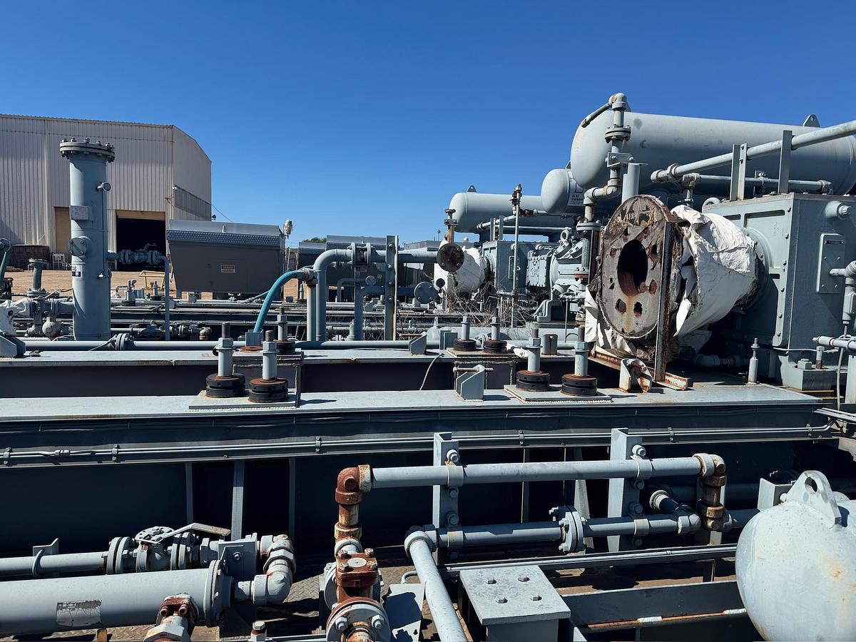 Used 2014 Ariel JGC 4 Natural Gas Compressor Skid Package (NEW/SLURPUS)