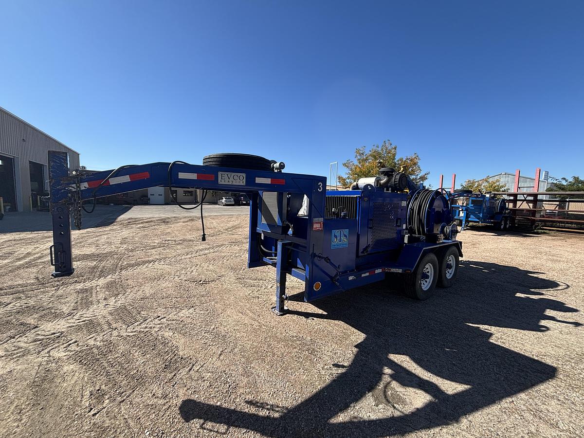 Used 2015 EVCO Power Swivel Trailer- 100 ton