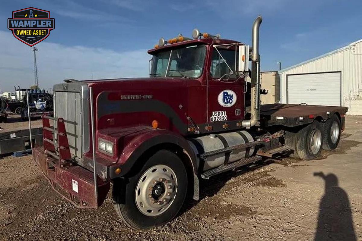 Used 1986 Western Star 4964 Tulsa 65K Mech Winch Truck
