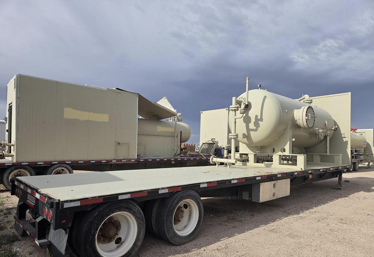 Used 72'' X 18' 750 PSI TRL MTD Test Separator Trailer