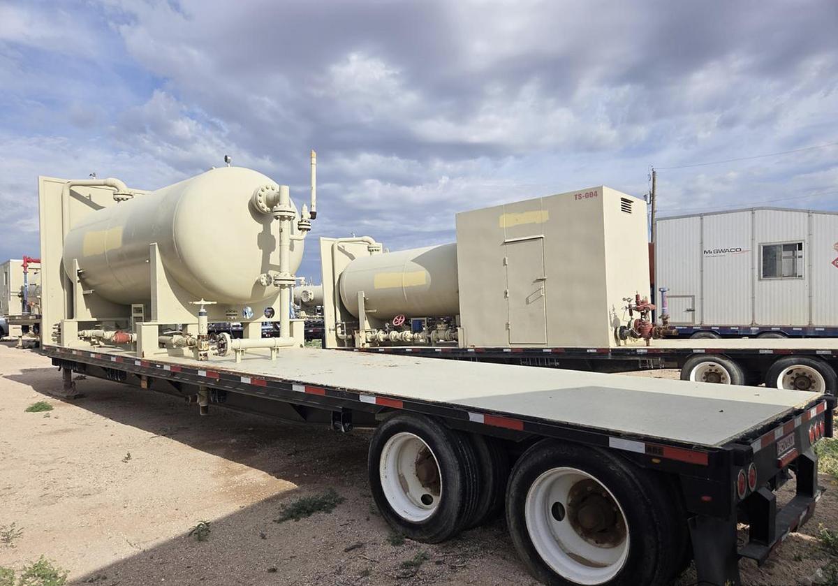 Used 72'' X 18' 750 PSI TRL MTD Test Separator Trailer