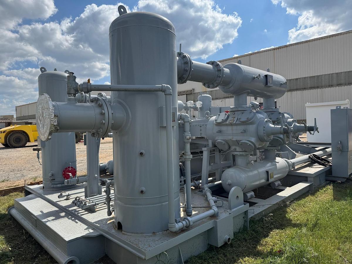 Used 2022 Ariel JGK 4 Natural Gas Compressor Package, Skidded