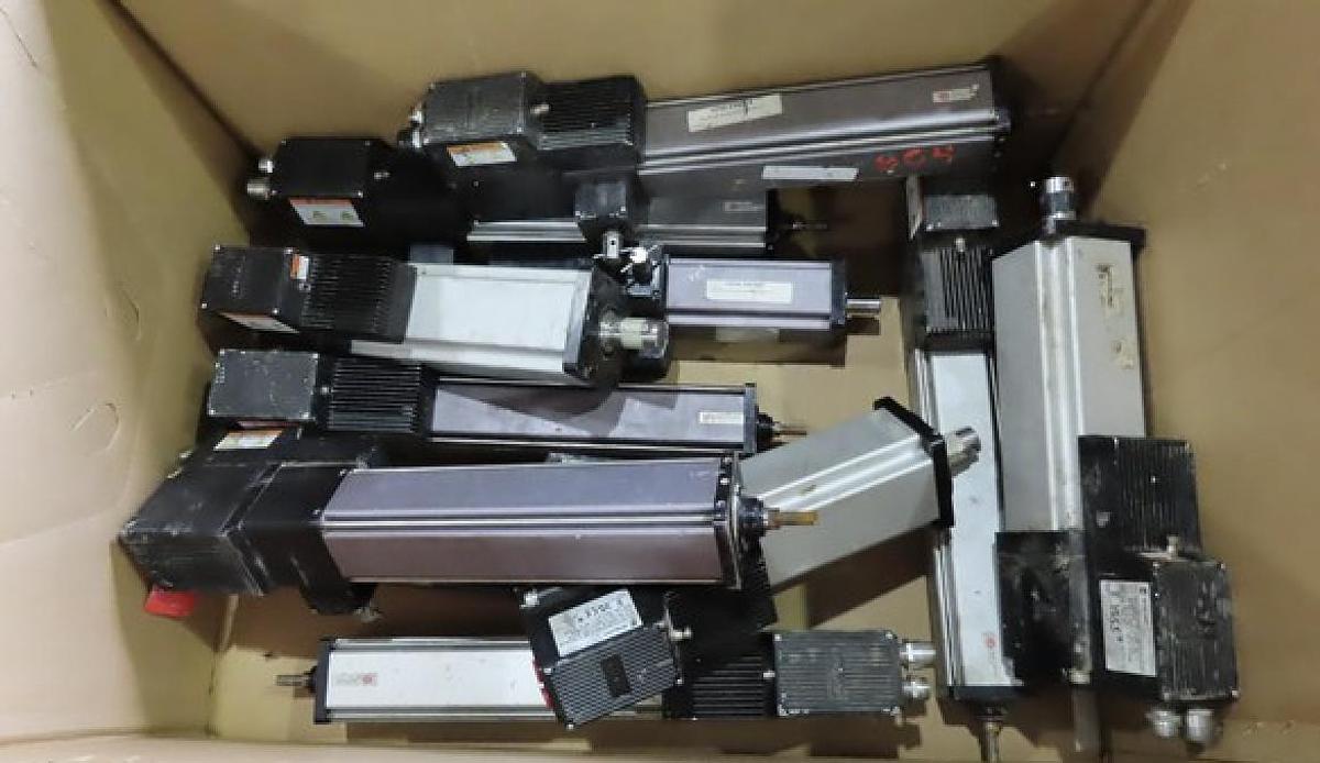 Used (11) Electric Actuators - Rotary Series 2G - Linear Series E