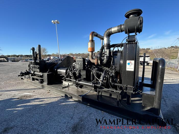 Used 2007 Gardner Denver PAH Triplex Pump, Detroit Series 60 14L Diesel