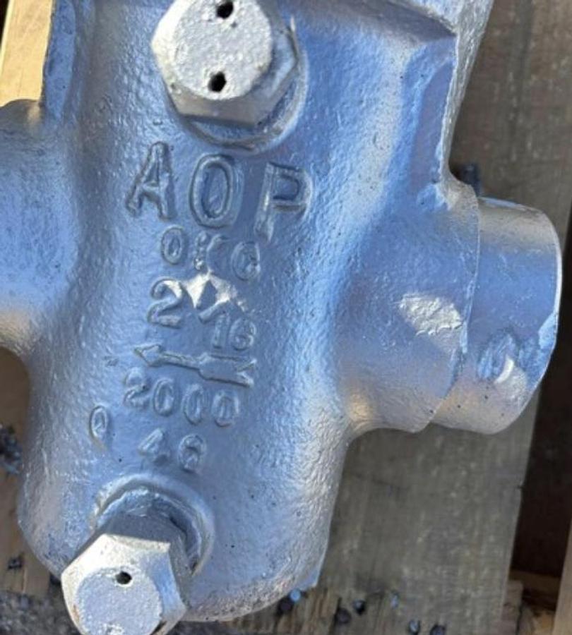 Used (1) Barton 2 1/16" 2K, (1) Orbit 2 1/16" 2K, (1) Omni 2 9/16" 5K, (1) AOP 2 1/16" 2K, (1) Hughes 2" Valves