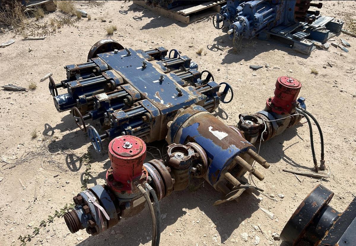 Used Quad Blowout Preventer