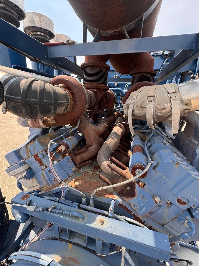 Used 2009 BJ Triplex Frac Pump Trailer - Cummins QSK60-C Diesel Engine - GREAT UNIT!