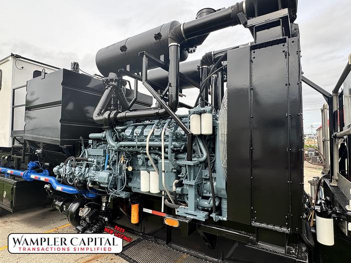Used 2013 Total Equipment Double Pumper with Detroit MTU Series 2000, Allison S8610 - Great Unit!