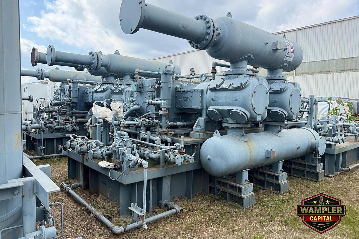 Used 2014 Ariel JGC 4 Natural Gas Compressor Skid (NEW/SURPLUS)