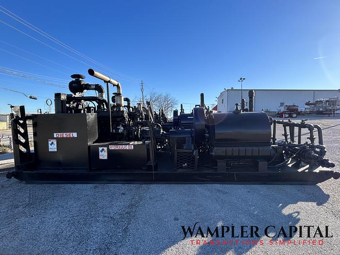 Used 2007 Gardner Denver PAH Triplex Pump, Detroit Series 60 14L Diesel