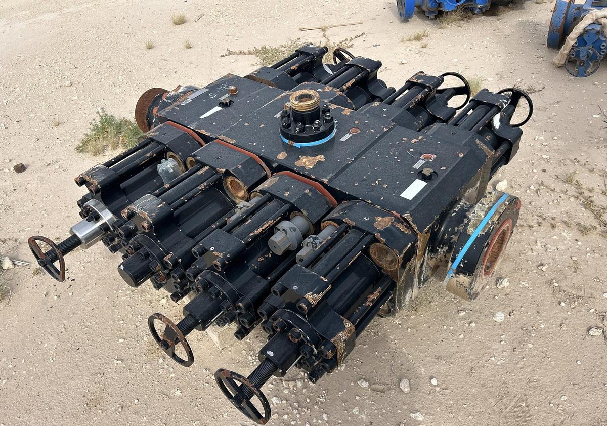 Used 10000 psi Quad Blowout Preventer