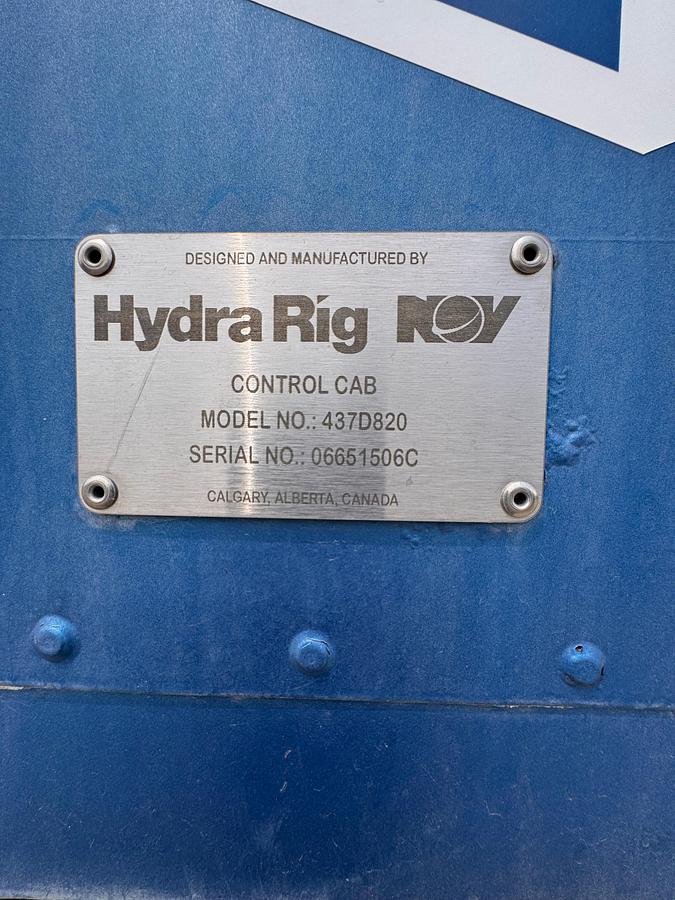 Used 2007 NOV HydraRig Coil Tubing Tri-Axle Trailer