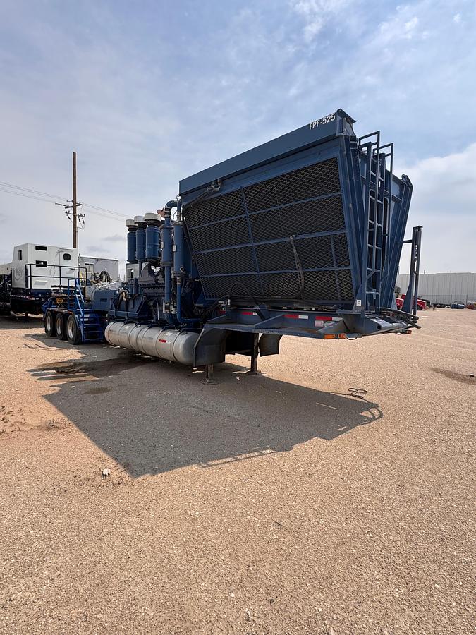 Used 2009 BJ Triplex Frac Pump Trailer - Cummins QSK60-C Diesel Engine - GREAT UNIT!