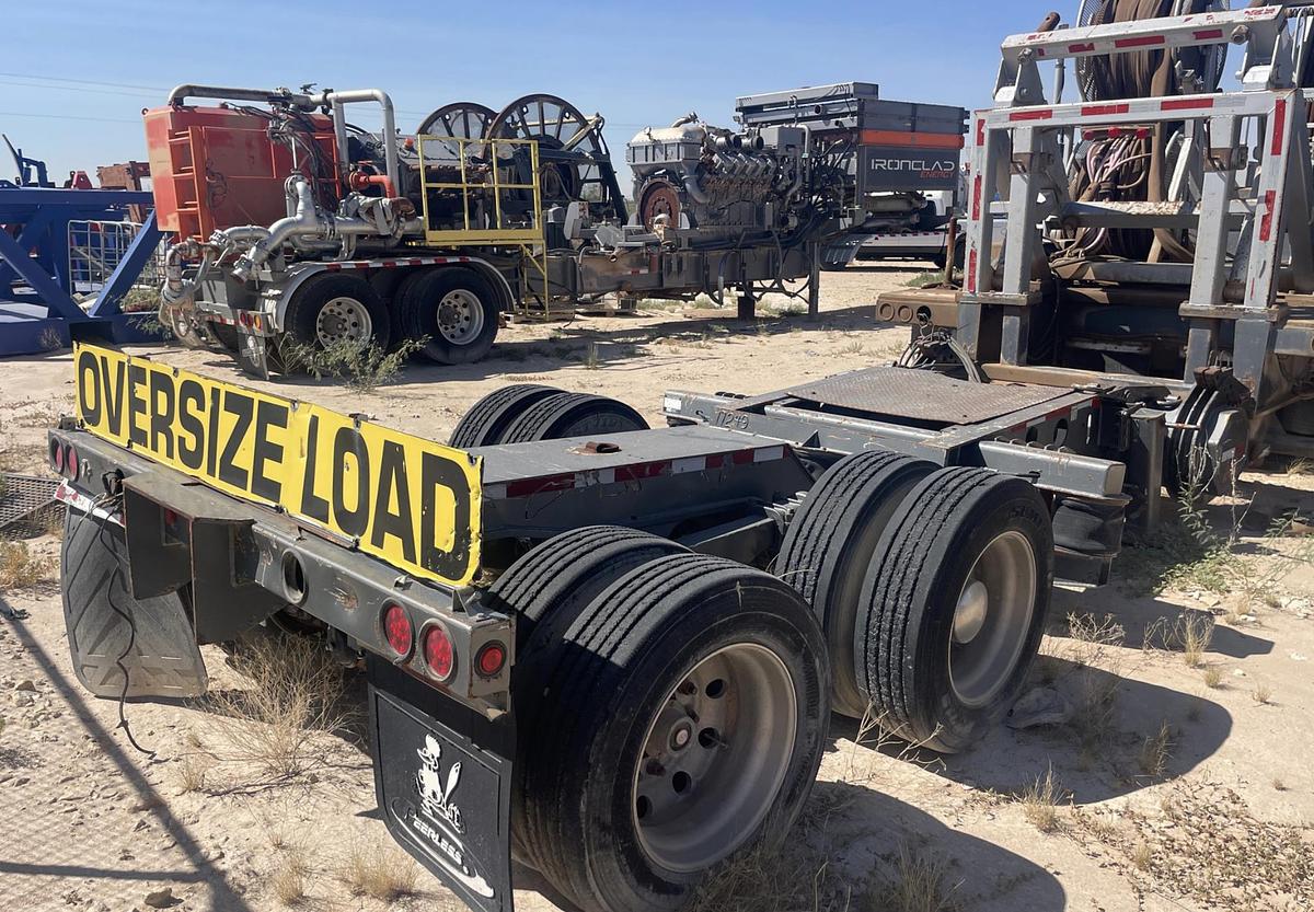 Used 2013 Peerless Limited Coil Tubing Reel Trailer