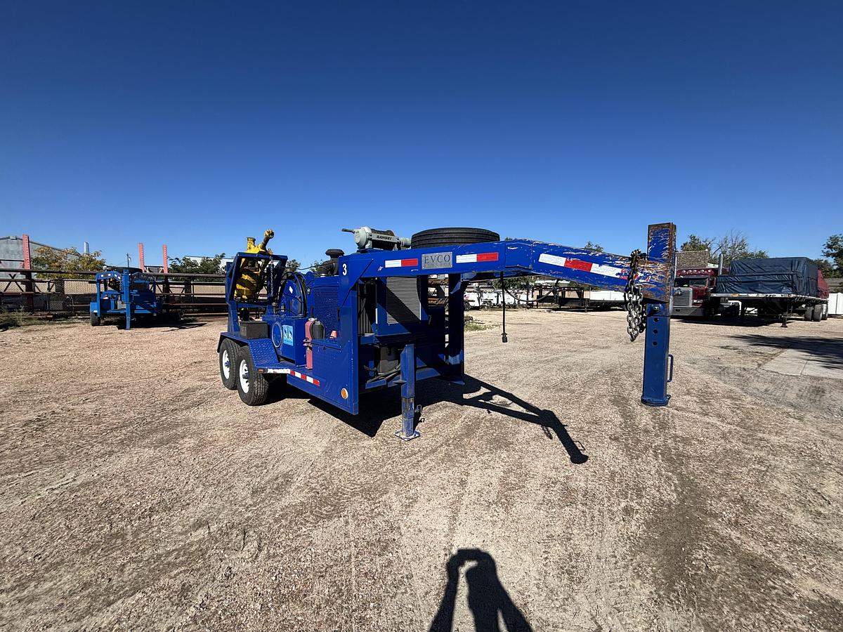 Used 2015 EVCO Power Swivel Trailer- 100 ton