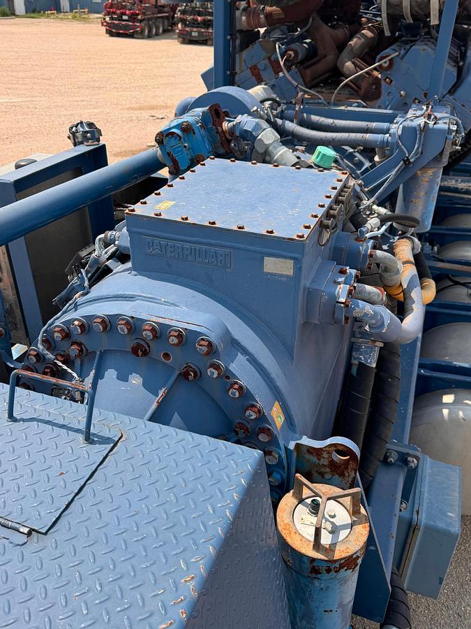 Used 2009 BJ Triplex Frac Pump Trailer - Cummins QSK60-C Diesel Engine - GREAT UNIT!