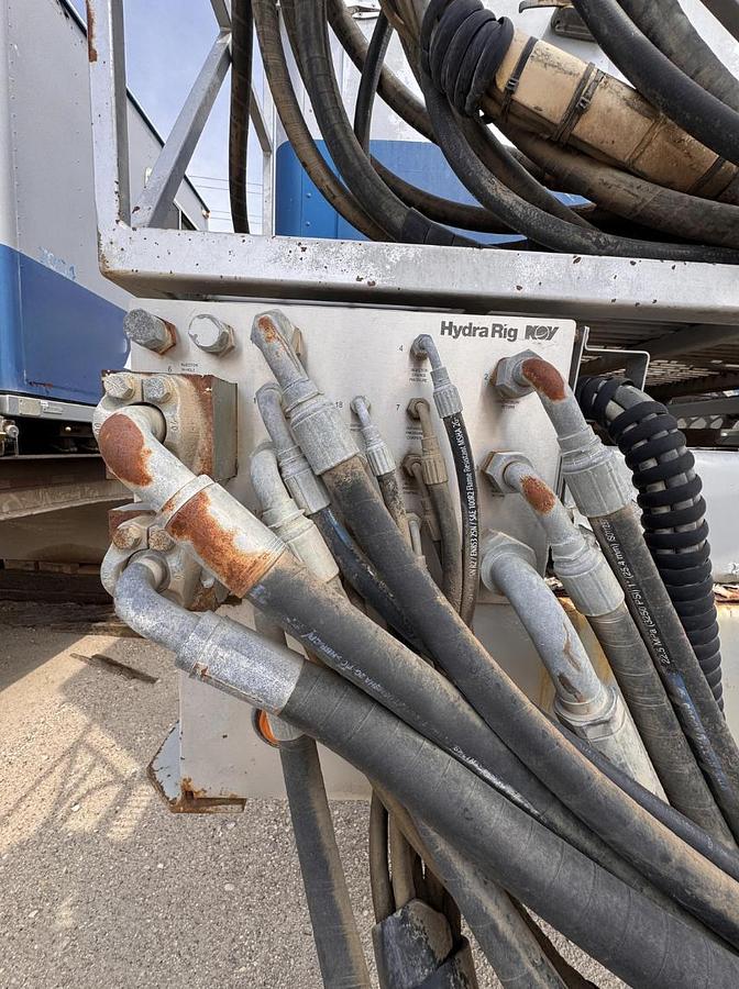 Used 2007 NOV HydraRig Coil Tubing Tri-Axle Trailer