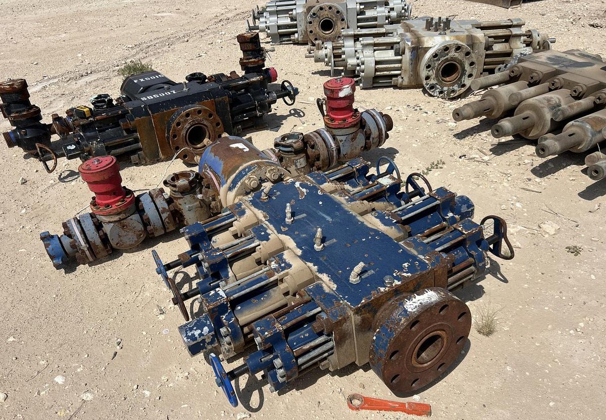 Used Quad Blowout Preventer