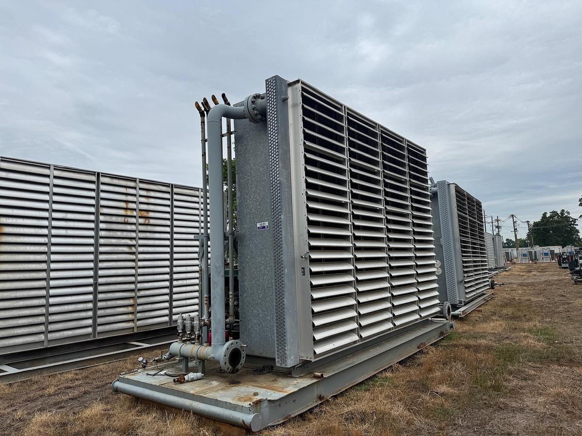 Used 2018 AXH 120-VVF Air-Cooled Heat Exchanger (Fin-Fan / Gas Aftercooler)