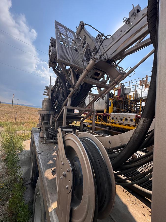 Used 2015 Total 1-1/4" Coil Tubing Combo Trailer, 12'8'' OD x 7' W Reel