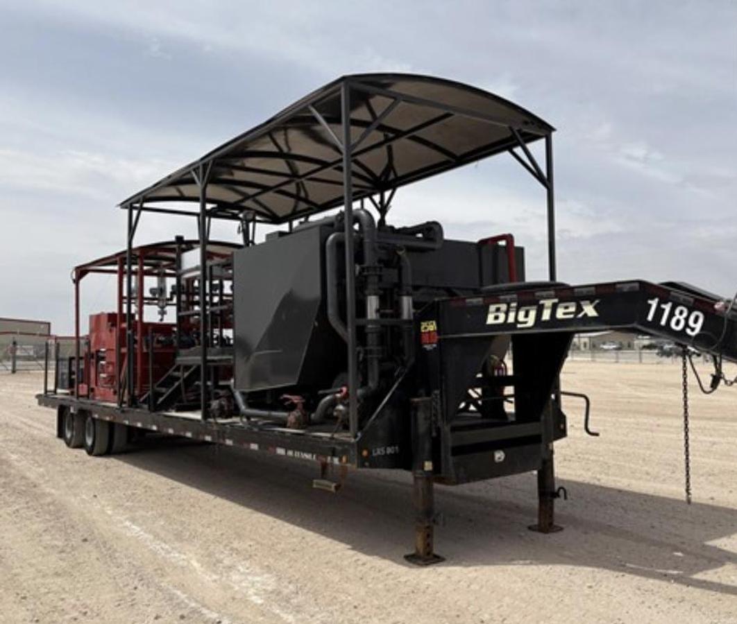 Used 2018 Nov Rolligon Chemical Mixing Unit Big Tex