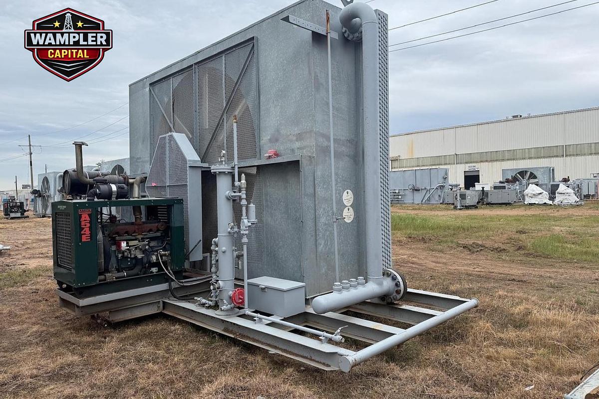 Used 2019 ACE C120-18 Air-Cooled Heat Exchanger (Fin-Fan / Gas Aftercooler)