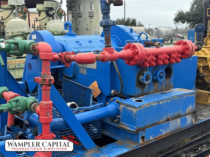 Used 2004 Gardner Denver PAH Triplex Pump - Detroit 8V-71 Diesel Engine - Manual Transmission - NICE!