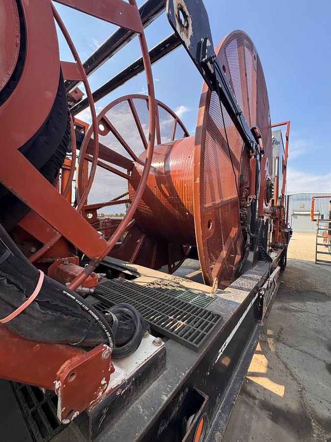 Used 2010 Stewart & Stevenson 4-Axle Coil Tubing Trailer - S&S 80k Injector Head - NICE!